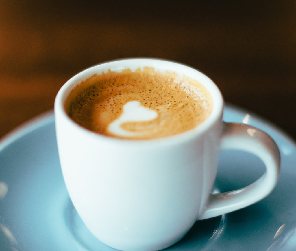 Lav kaffe som på en café