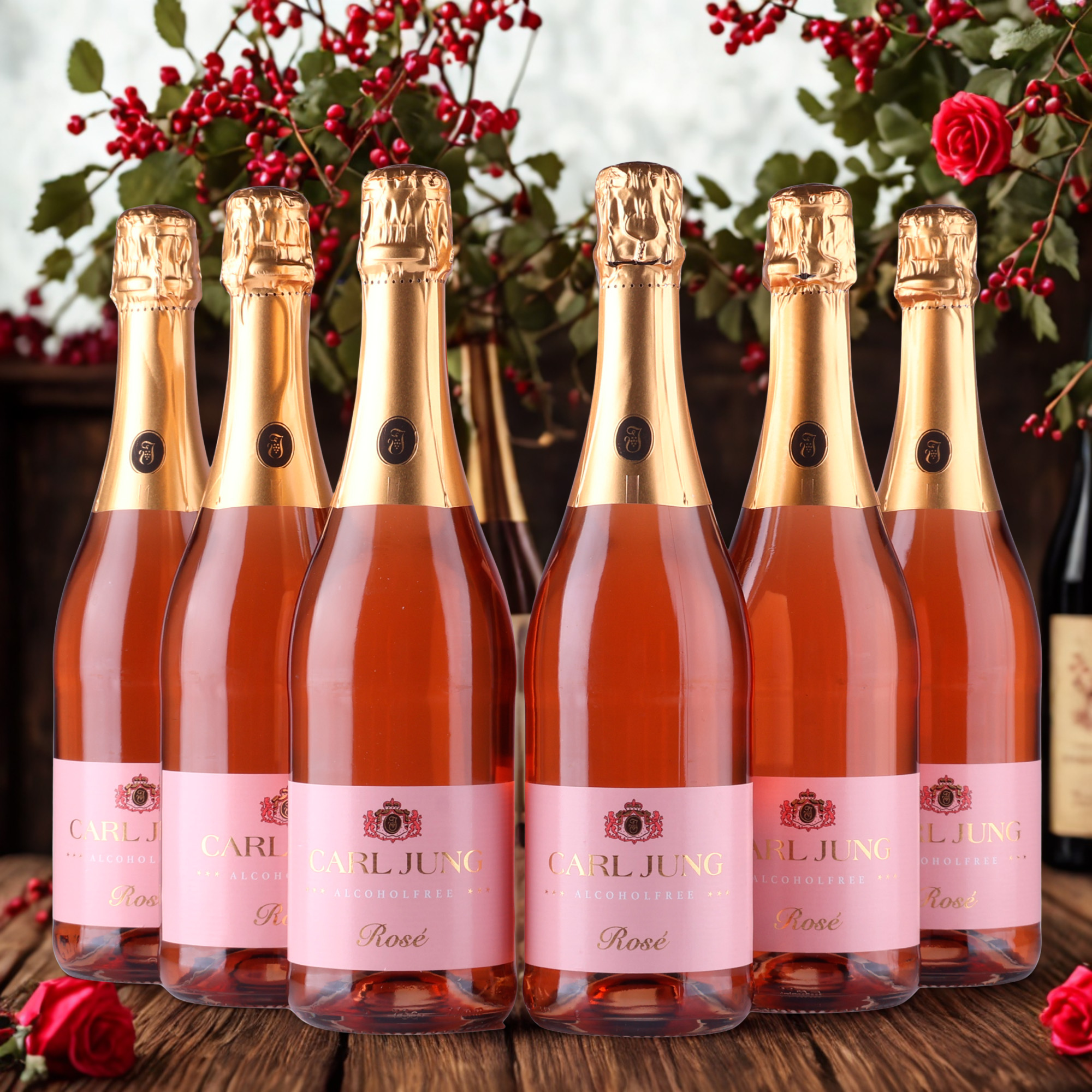 Carl Jung - Mousseux rosé - 0,5% - (alkoholfri)