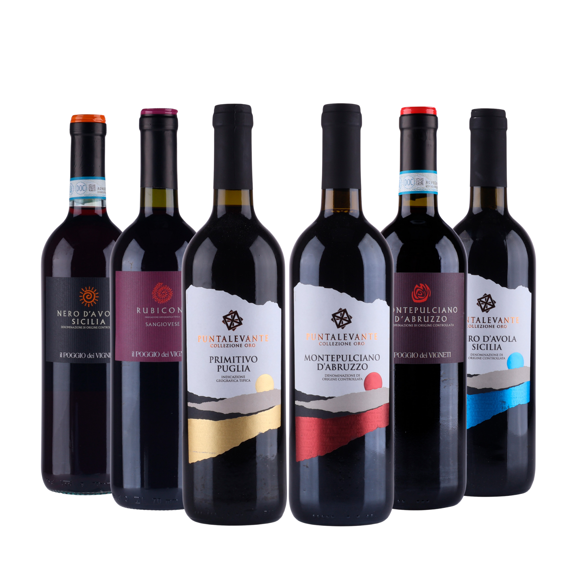 Italiensk Luksus Introkassen inkl. Primitivo