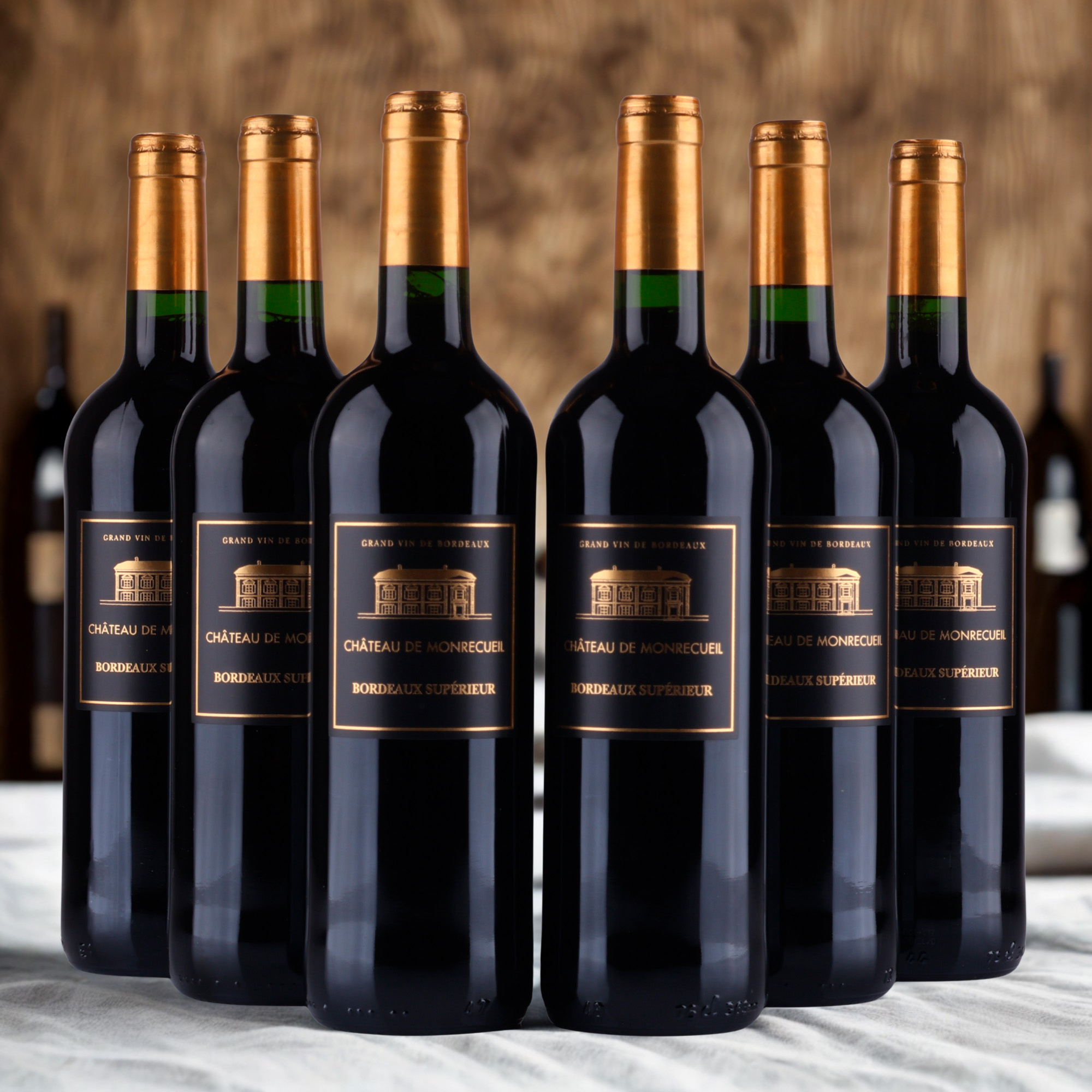 Cháteau de Monrecueil - Bordeaux Superieur Rødvin- 2019