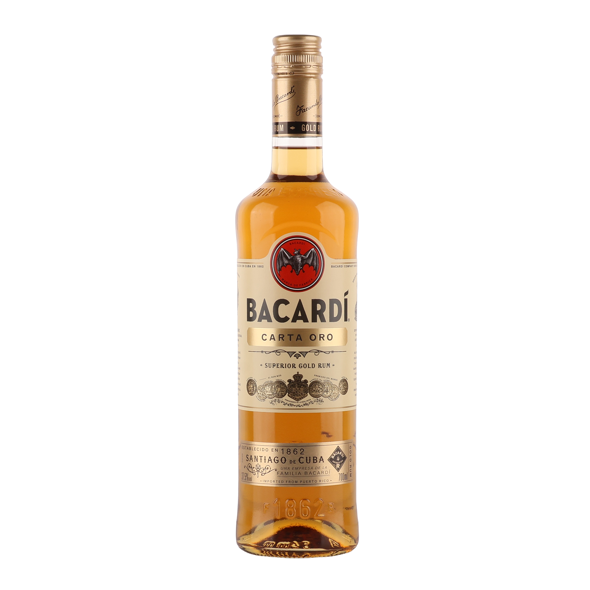 Bacardi Carta Oro Rom - 37,5%