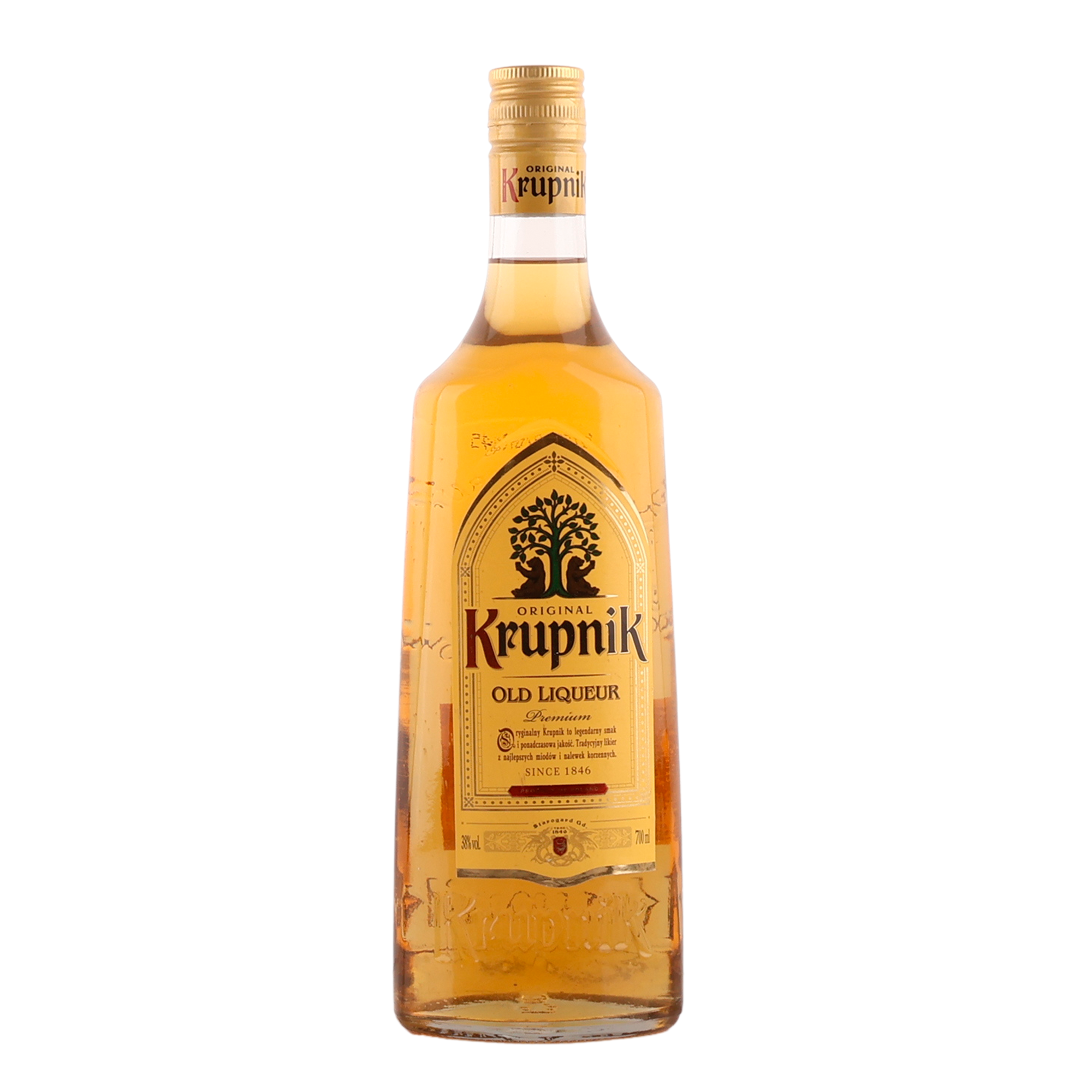 Old Krupnik Honning vodka - 38%