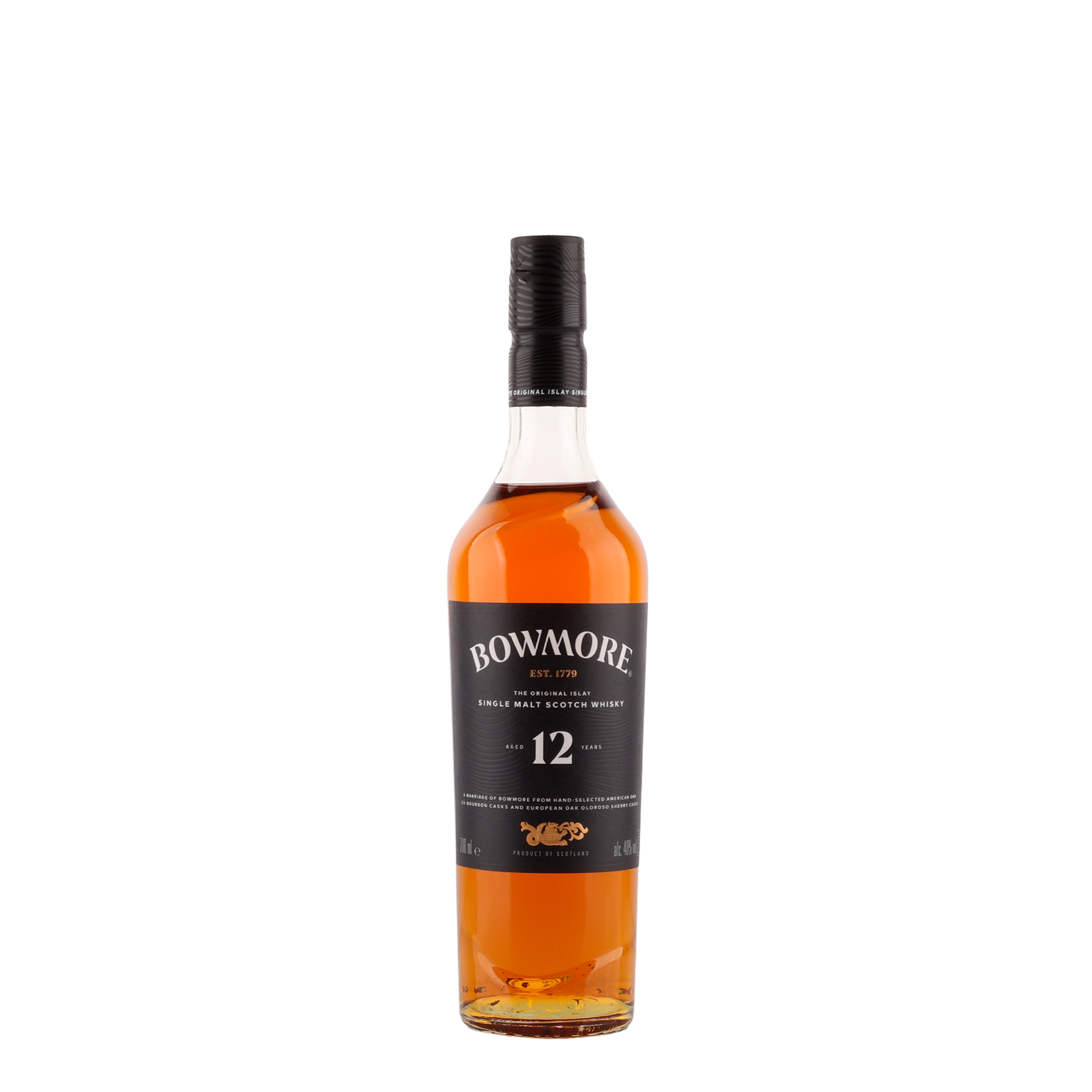 Bowmore 12 års Islay Single Malt Scotch whisky - 40%