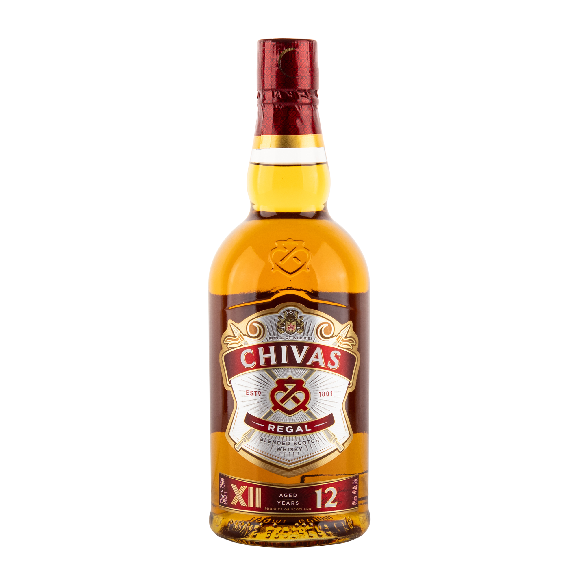 Chivas Regal - 12 års Blended Scotch Whisky - 40%