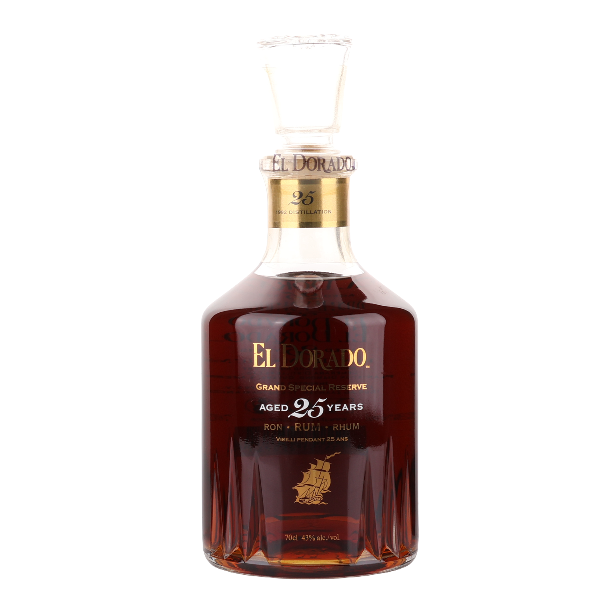 El Dorado 25 års Rom - 43%
