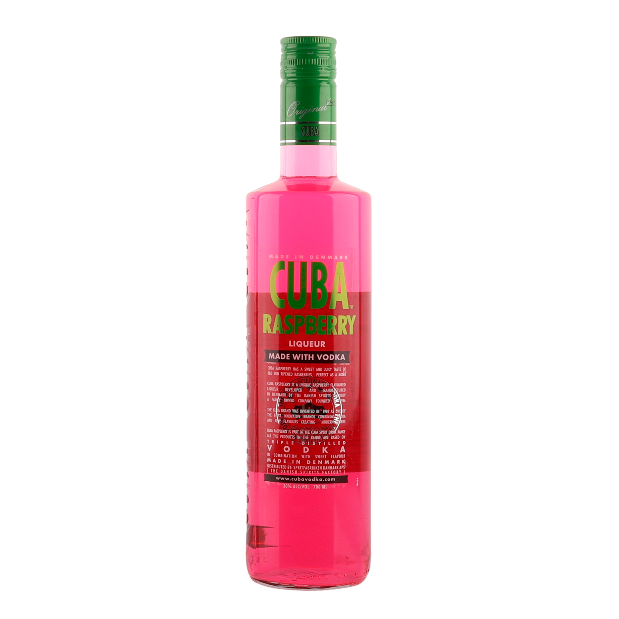 CUBA Raspberry Vodka - 30%