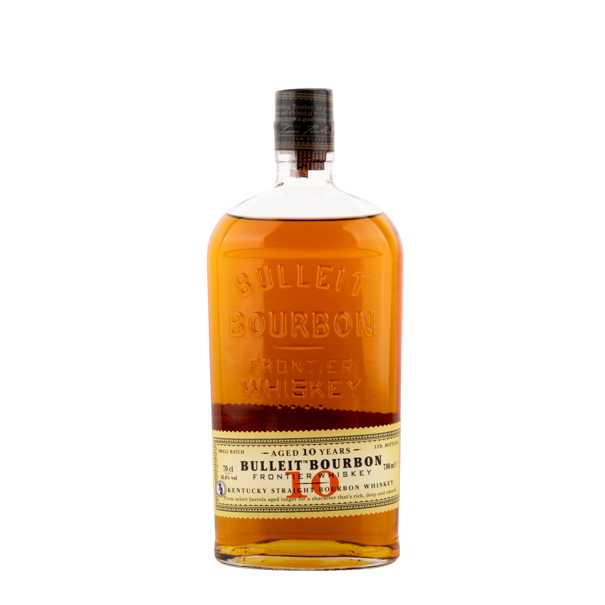 Bulleit 10 års Kentucky Straight Bourbon Whiskey - 45,6%