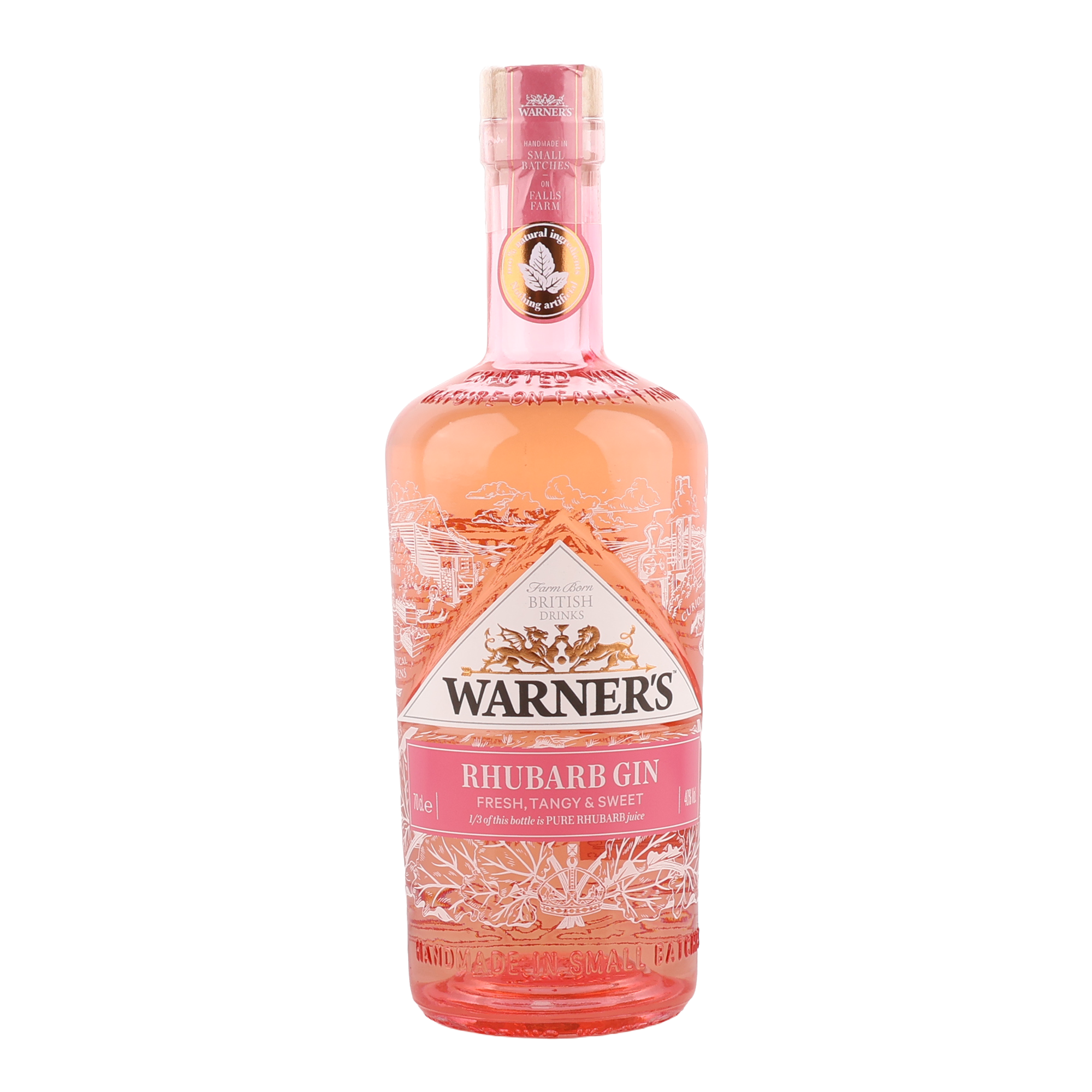 Warner's Rhubarb Gin - 40%