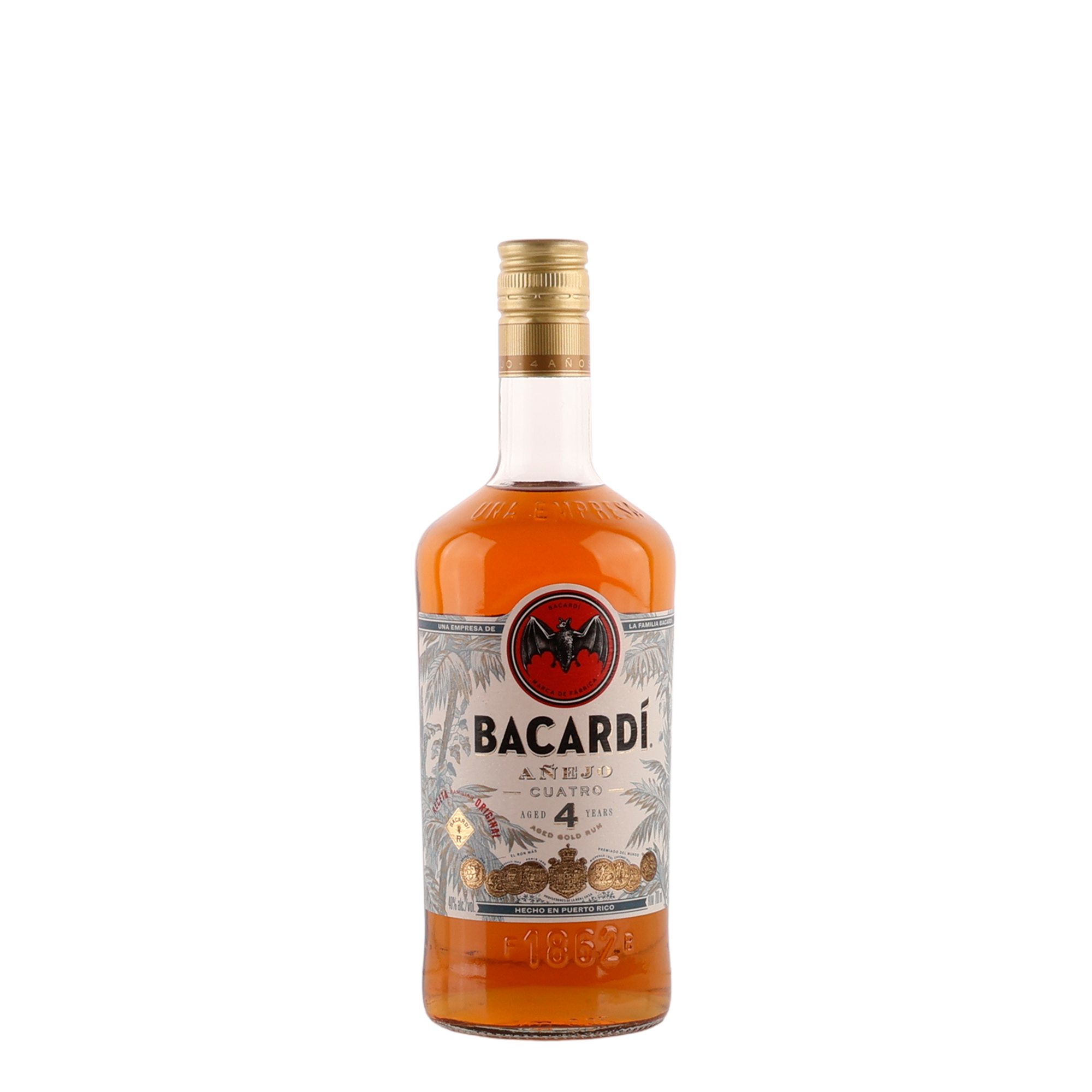 Bacardi - Anejo Cuatro - 4 års Rom - 40%