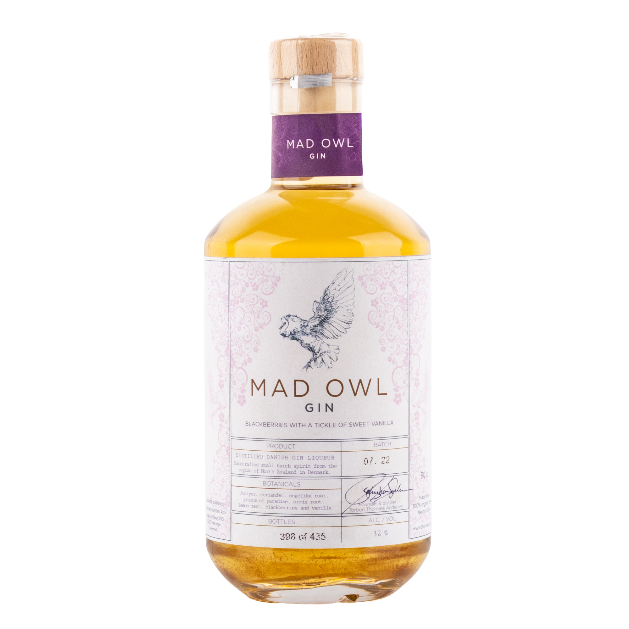 Mad Owl Blackberries Gin - 23%