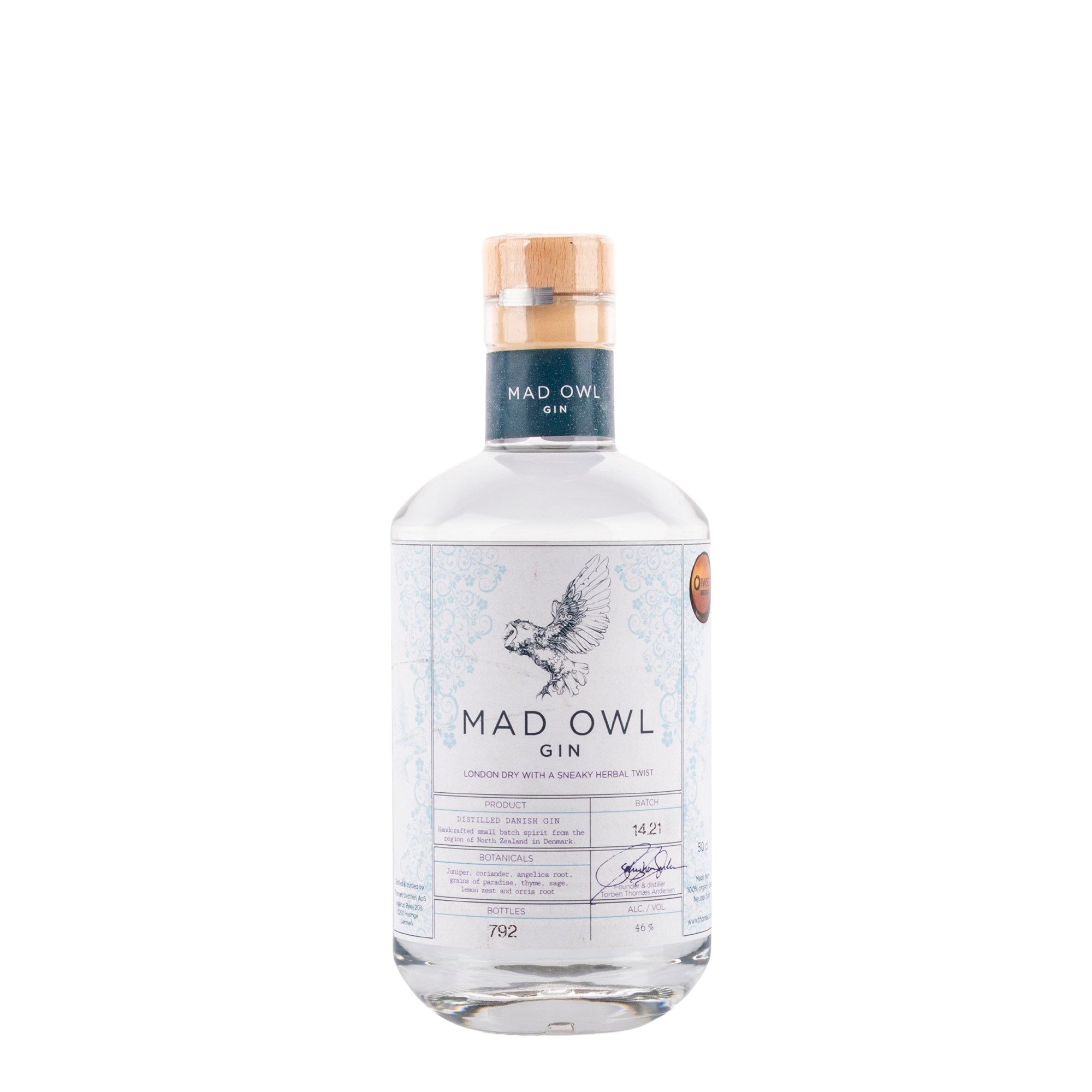 Mad Owl Herbal Gin - 46%