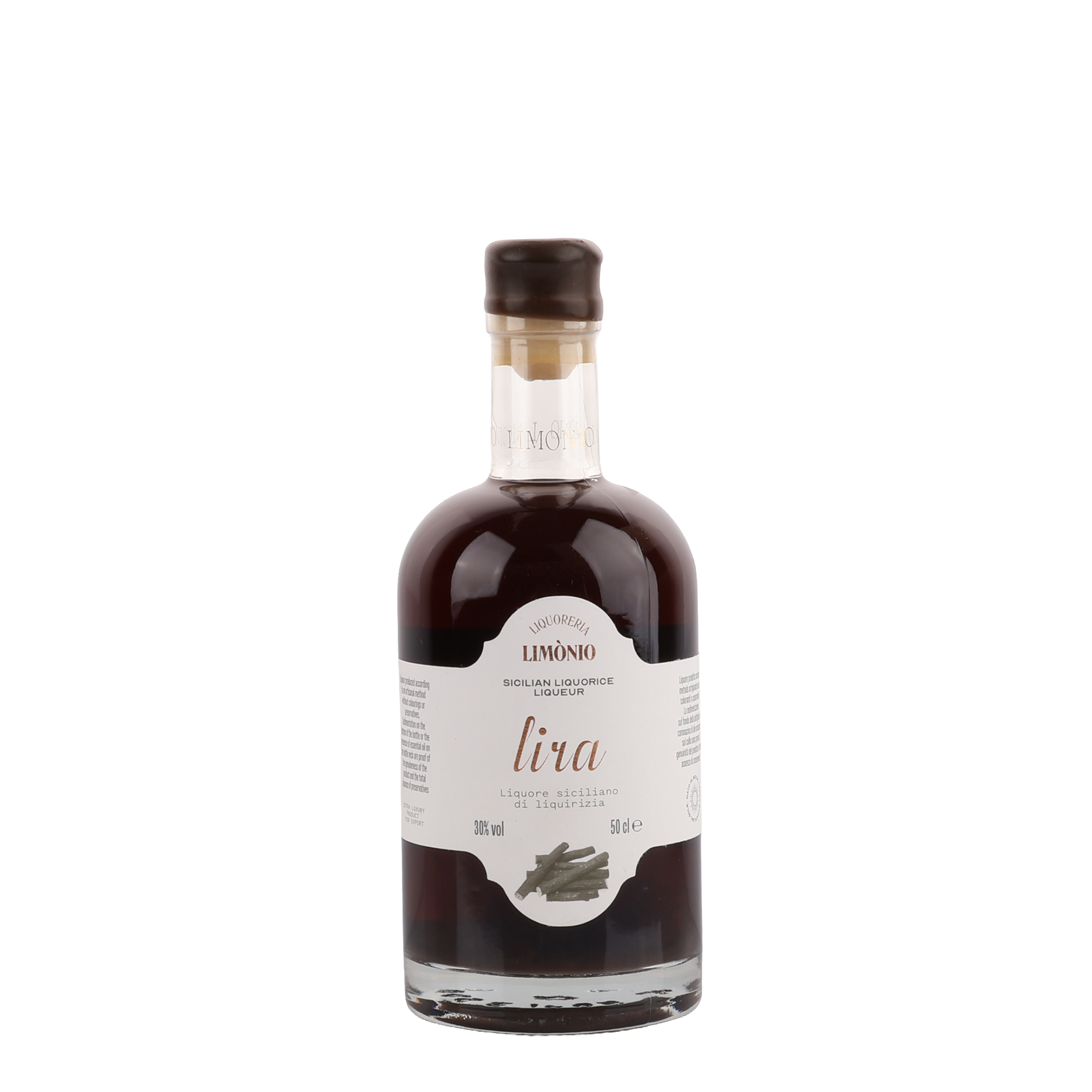 Limonio Lira Lakrids Likør - 30%