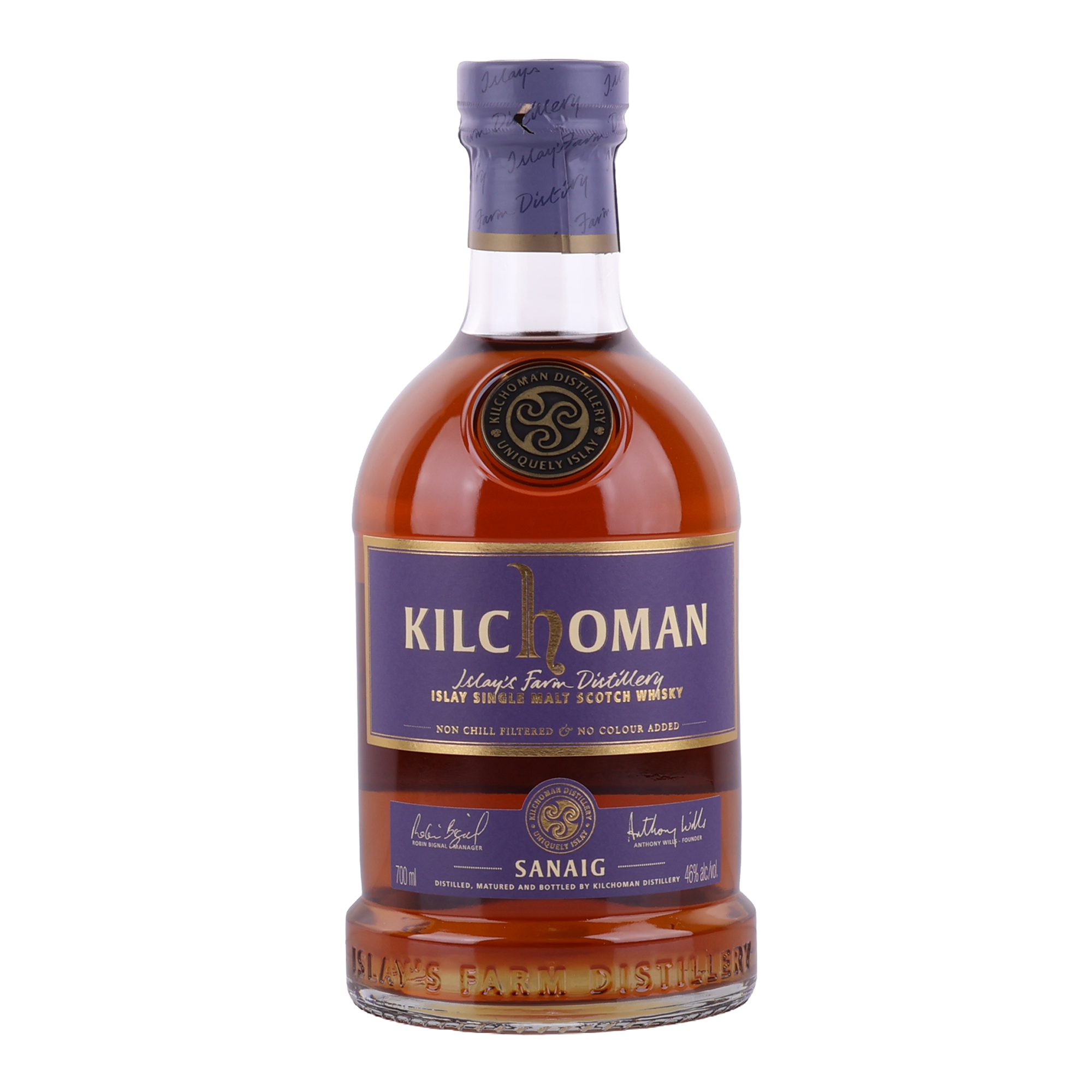 Kilchoman Sanaig Islay Single Malt Scotch Whisky - 46%