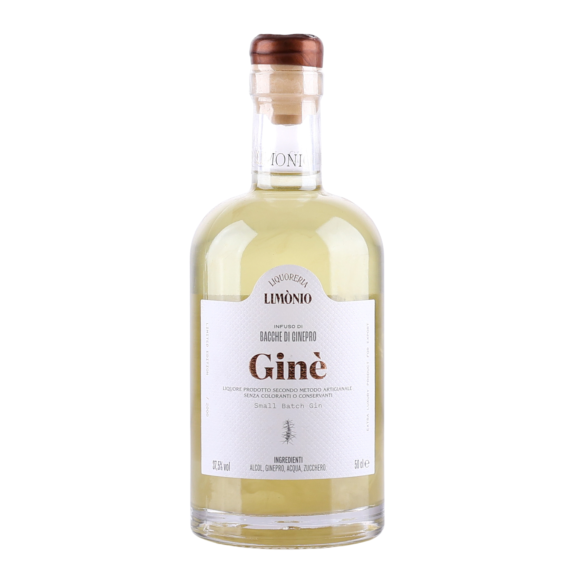 Limonio Giné Small Batch Ginlikør - 37,5%