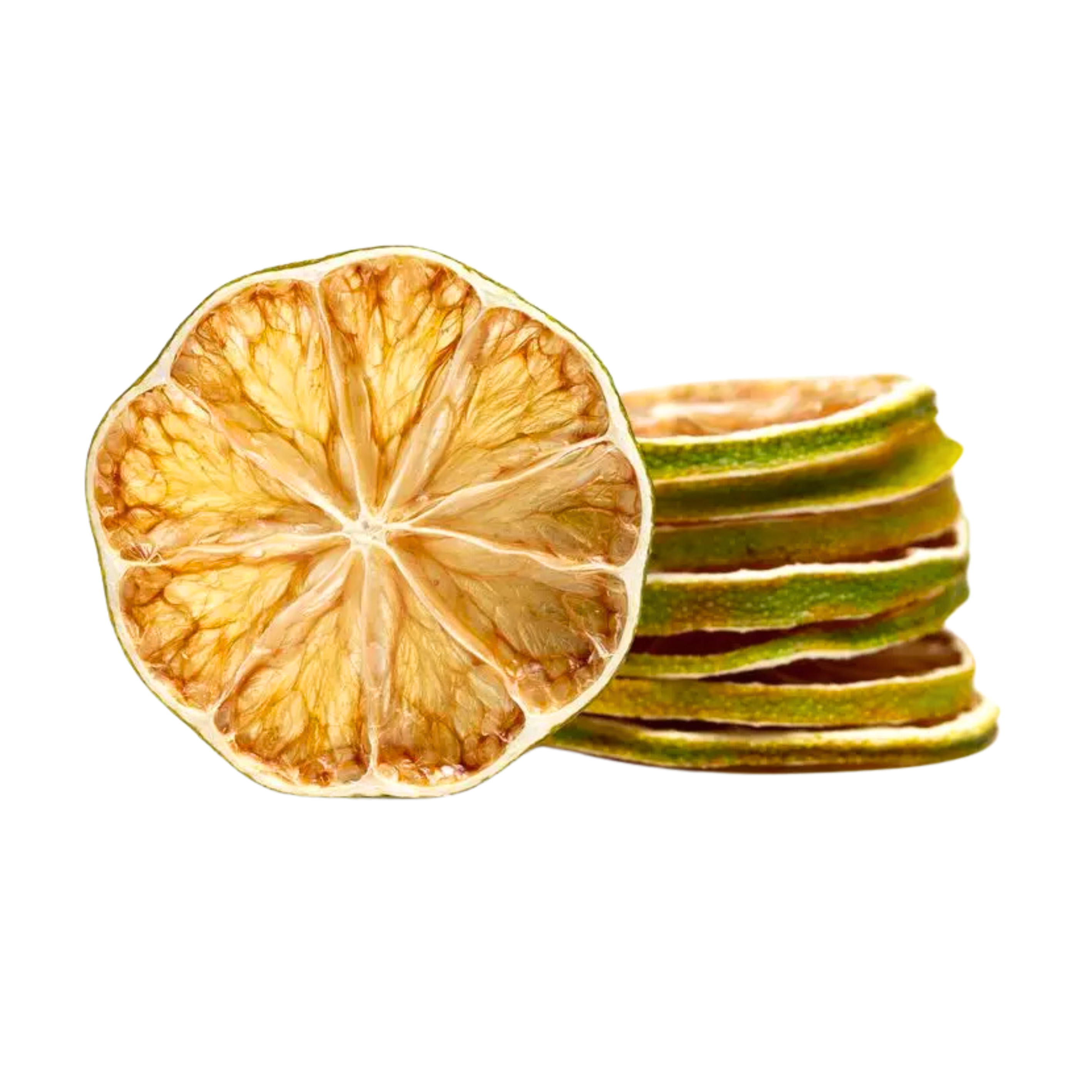 10 skiver tørret lime 🍋‍🟩