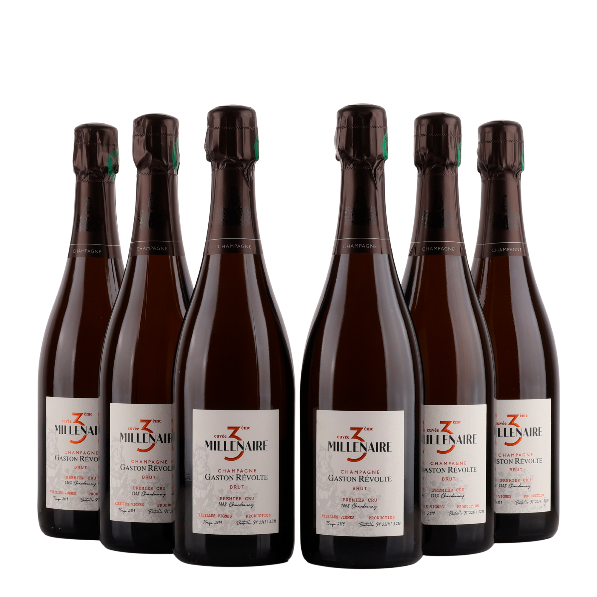 Champagne Brut 3ème Millénaire Chardonnay 1er Cru -12,5%