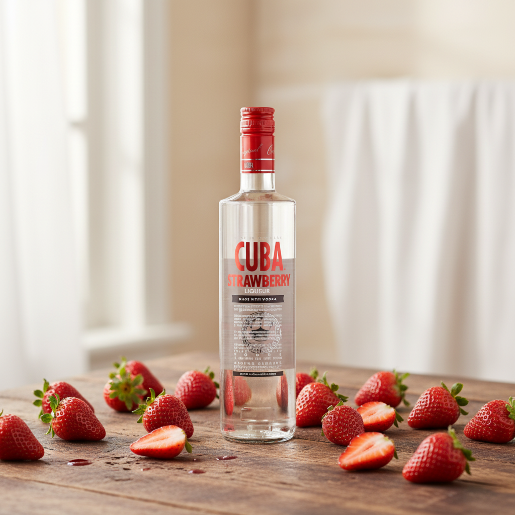 CUBA Strawberry Vodka - 30%