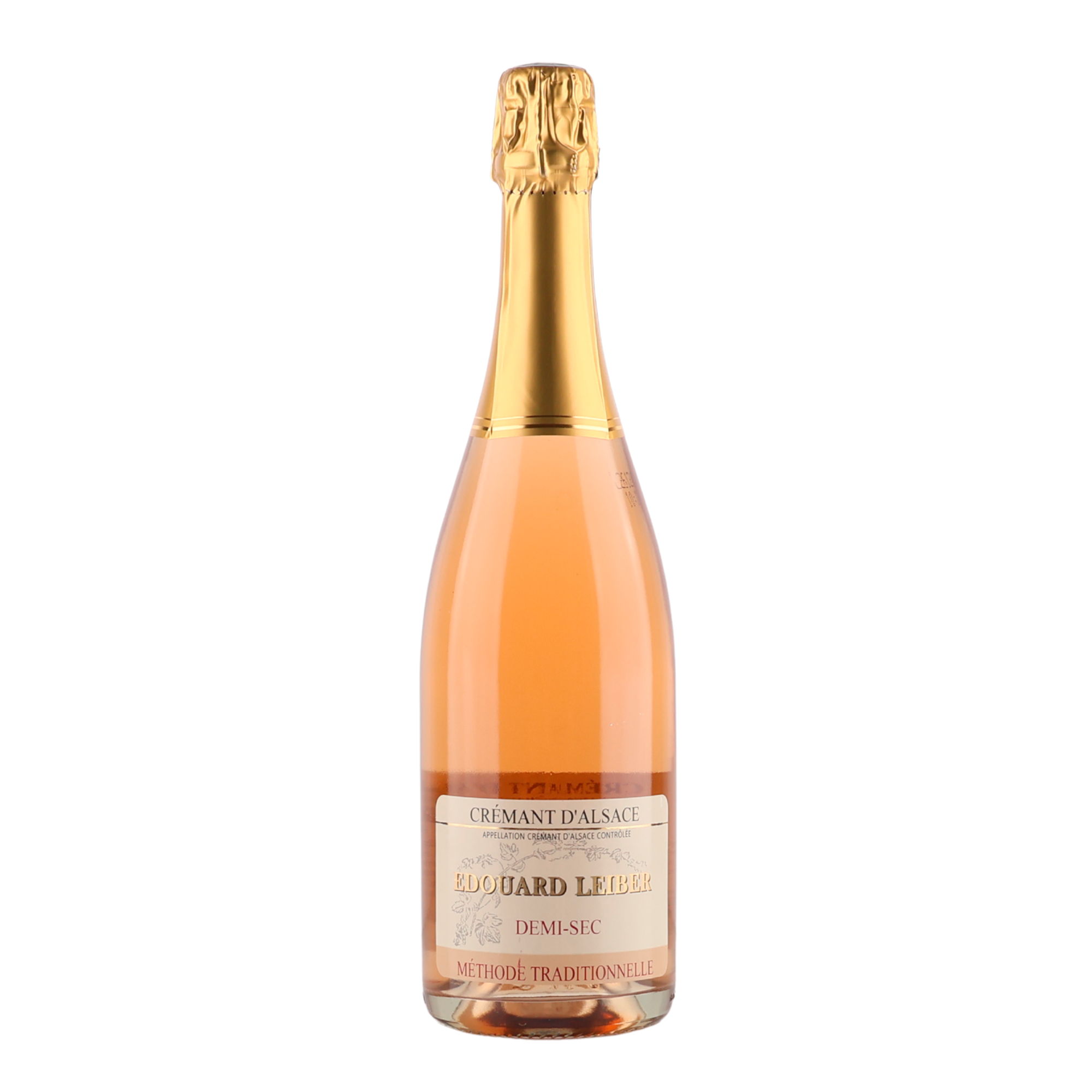 Edouard Lieber - AOC Cremant D'alsace rosé - Demi Sec - 11,5%