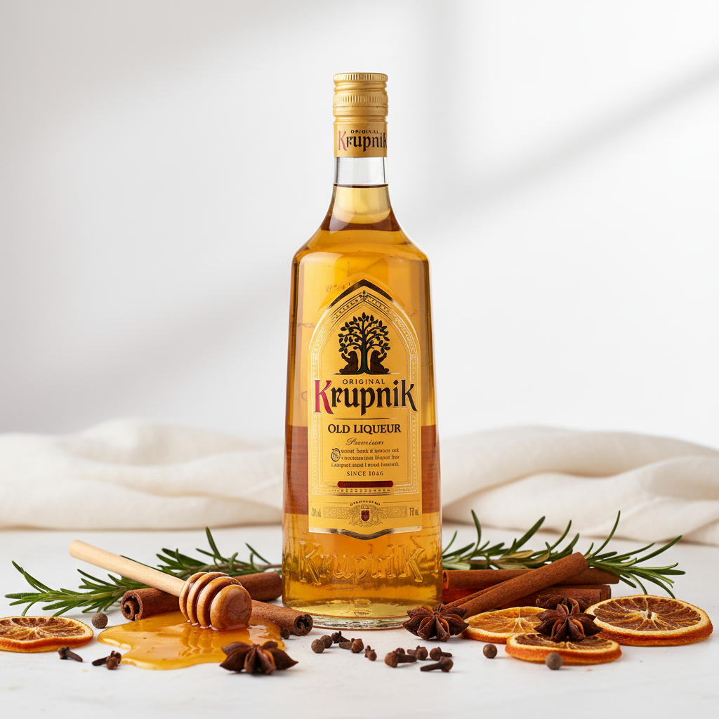 Old Krupnik Honning vodka - 38%