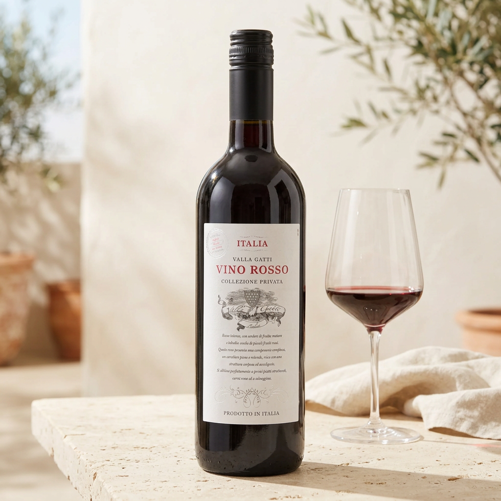 Valla Gatti Vino Rosso d’Italia - 12%