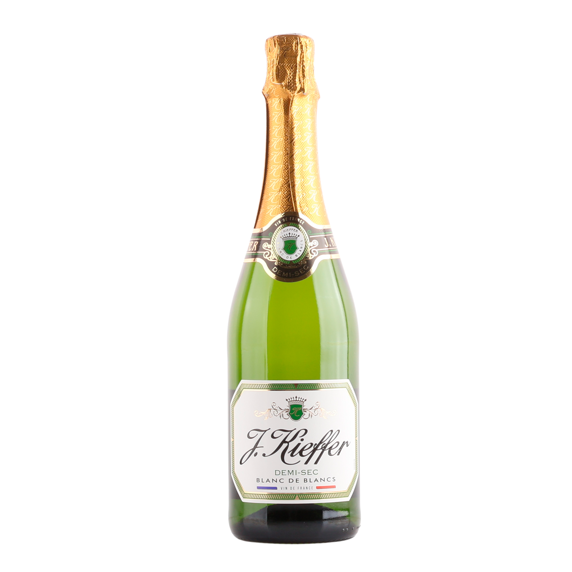 J.Kieffer Mousseux Blanc De Blanc -  Demi-Sec - 11%