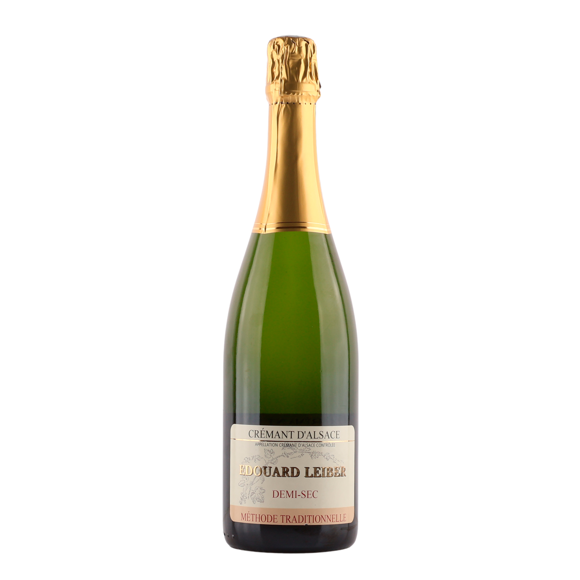 Edouard Leiber - Cremant d´Alsace -  Blanc - Demi-Sec