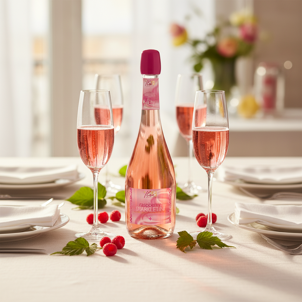 Verdi Spumante Sparkletini Raspberry