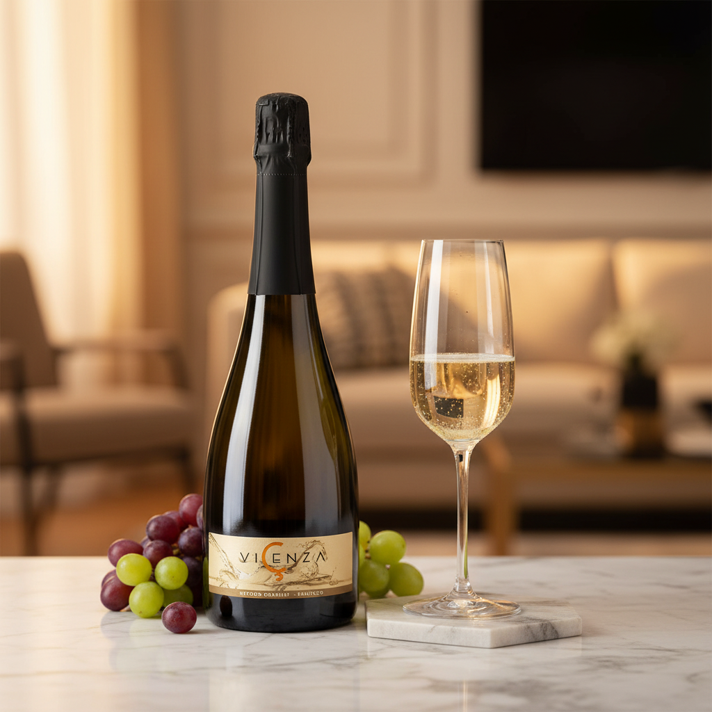Vicenza Valdepeñas Semiseco - spansk mousserende vin - 11,5%
